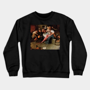 Temptation of St. Anthony - Hieronymus Bosch Crewneck Sweatshirt